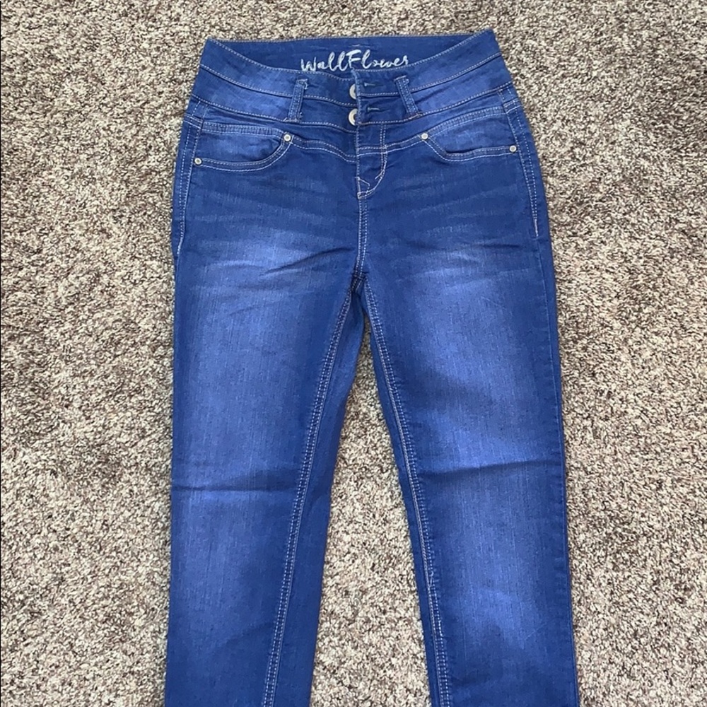 Juniors Wallflower High Waisted Jeans